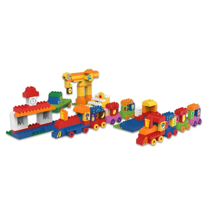 Biobuddi Zug und Bahnhof Set