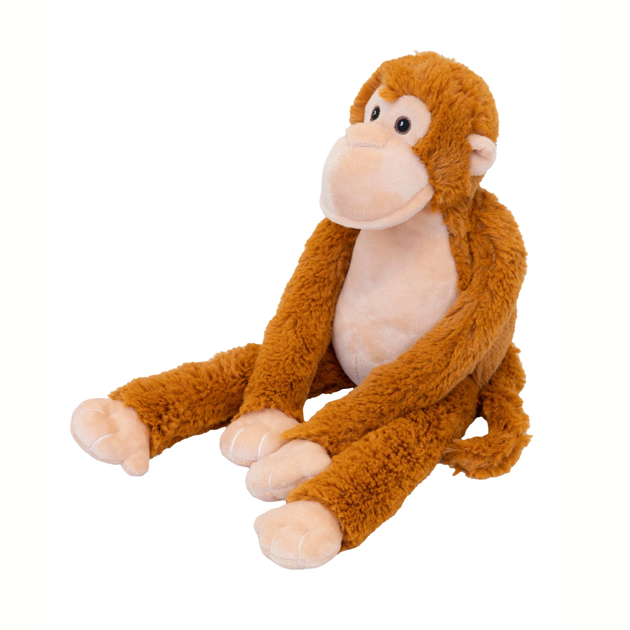 Plüschaffe, brauner Affe, weiches Spielzeug, Geschenkspielzeug, Tier-Plushie