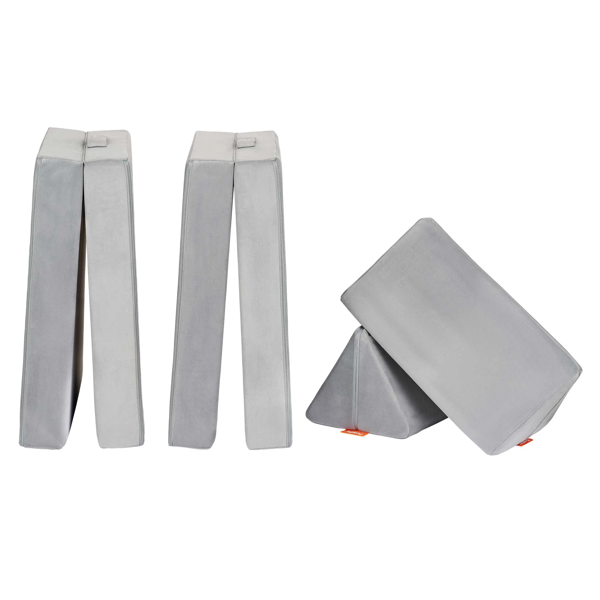 Gymnastikmatte, Faltmatte, Grau, Schaumstoffmatte, Matten-Set