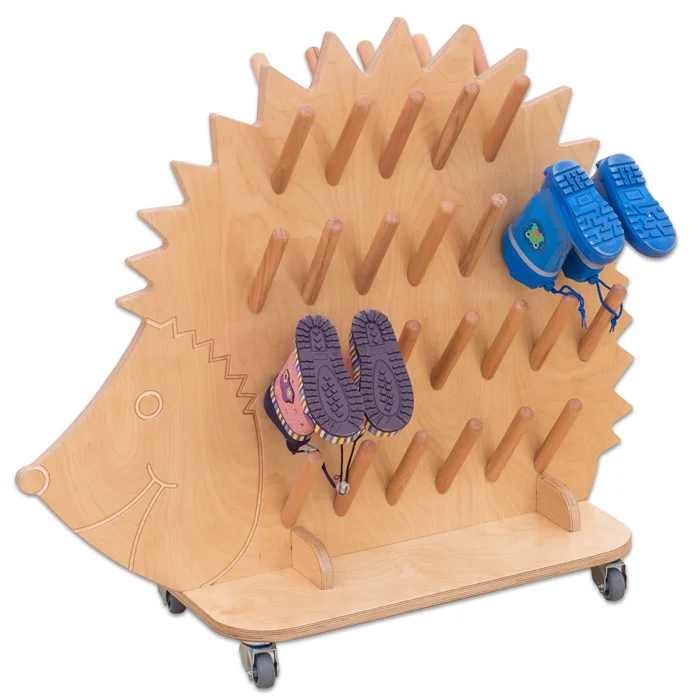 holzständer, insektenfeder, schuhe, kleinmaterial, mobil