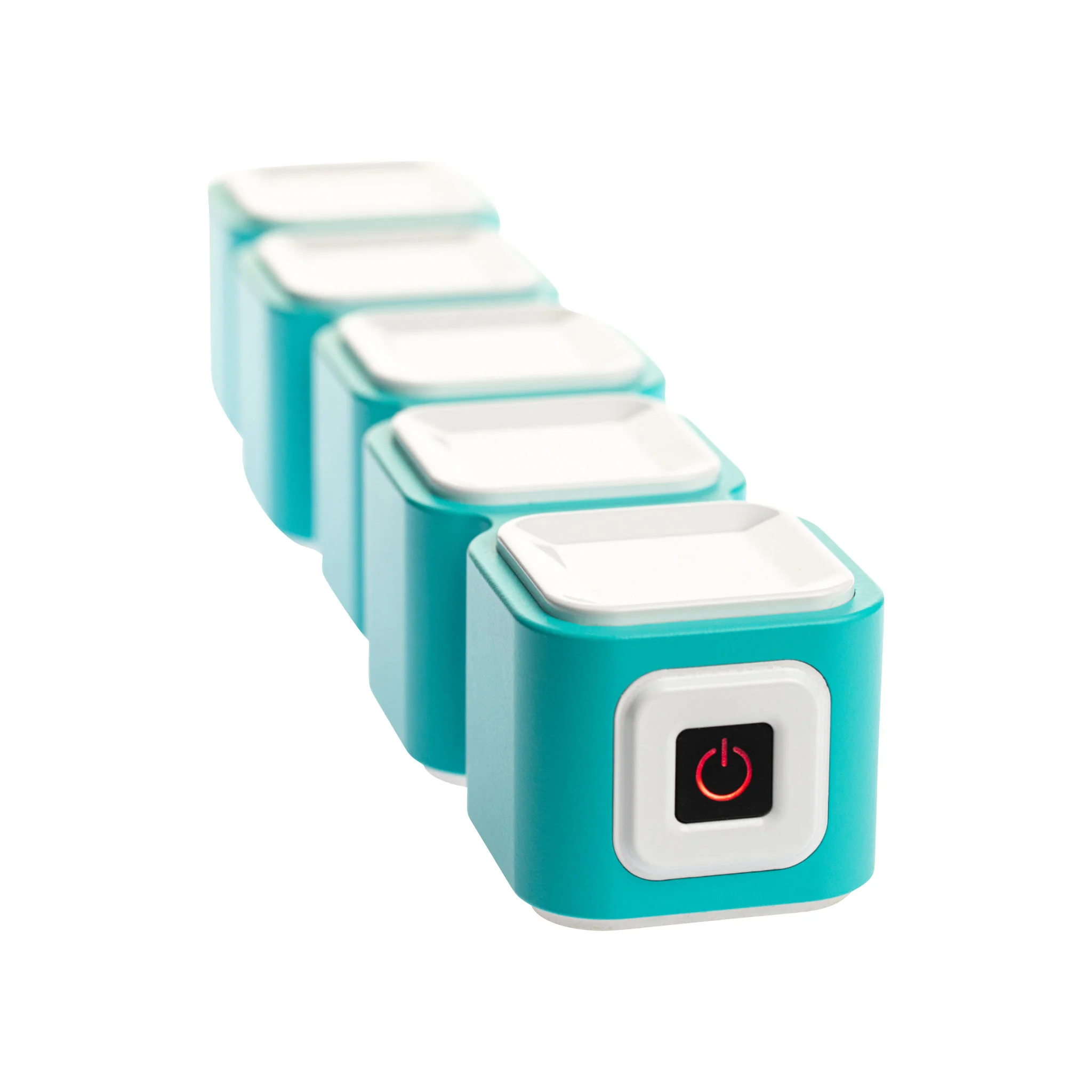 Toaster, Mehrfach-Bräunung, Küchengerät, Türkis, An-/Aus-Schalter