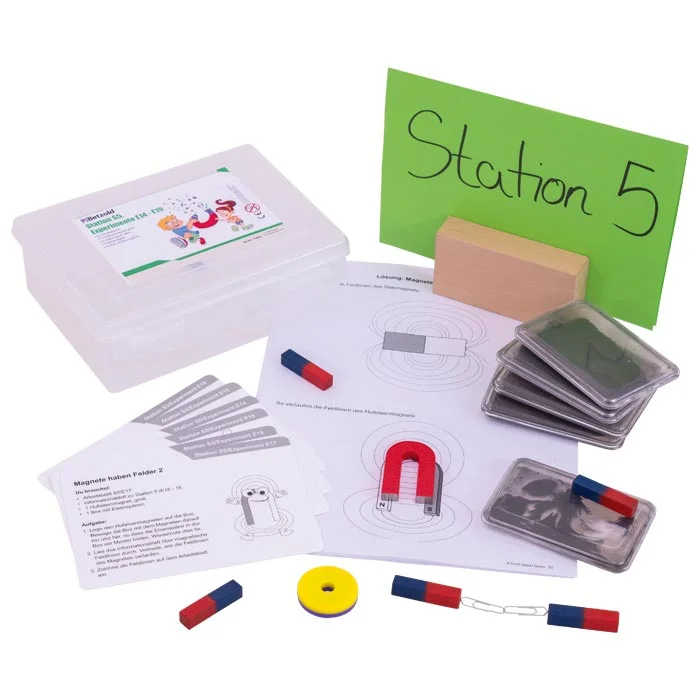 Stationen-Kiste, Magnetismus und Kompass