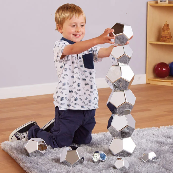 geometrische formen, Spiegelball, Kugelanhänger, Kinderzimmerdeko, Bauset