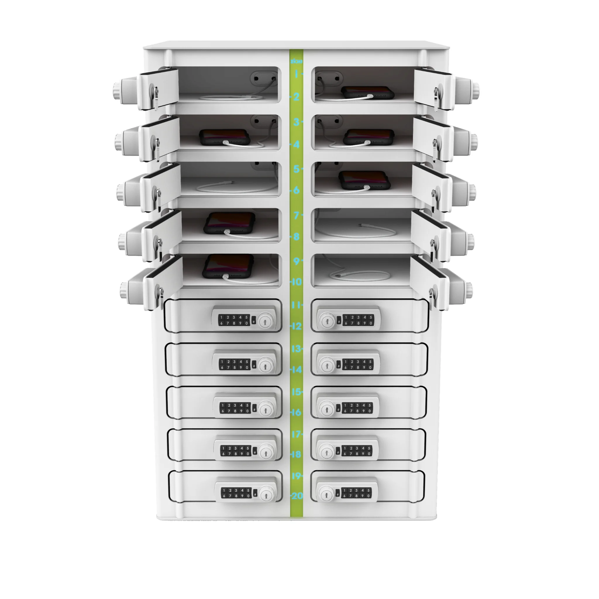 Geldsafe, Sicherheitsfach, Schlossfach, Vertikaler Tresor, Digitaltastatur