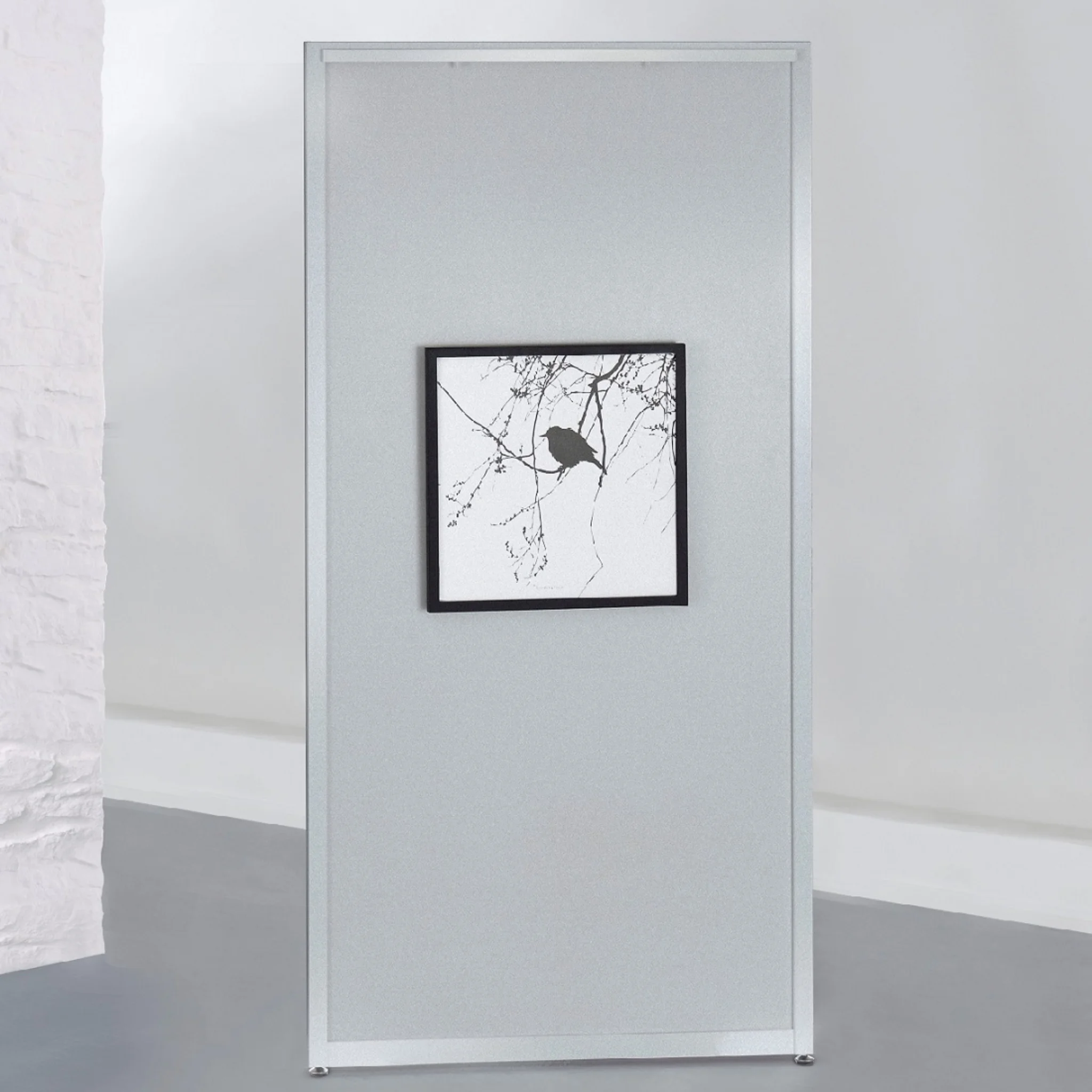 Bildschirm, Rahmen, Metallplatte, Wandkunst, Fotografie
