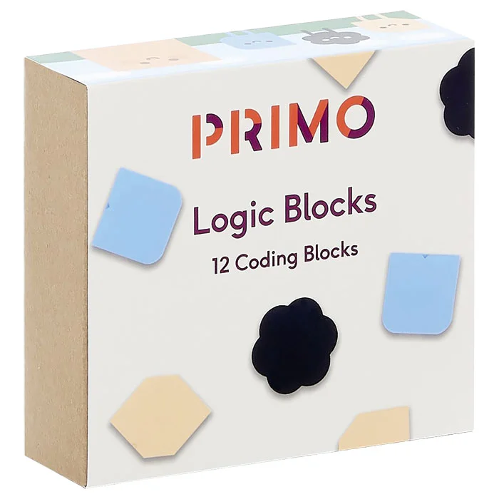 logikbausteine, bausteine, coding blocks, 12 stück, spielzeug box