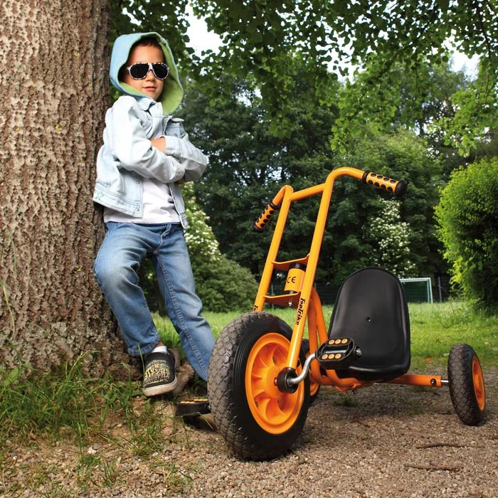 Kinderfahrzeug, Dreirad, Orange, Trike, Sitzfläche