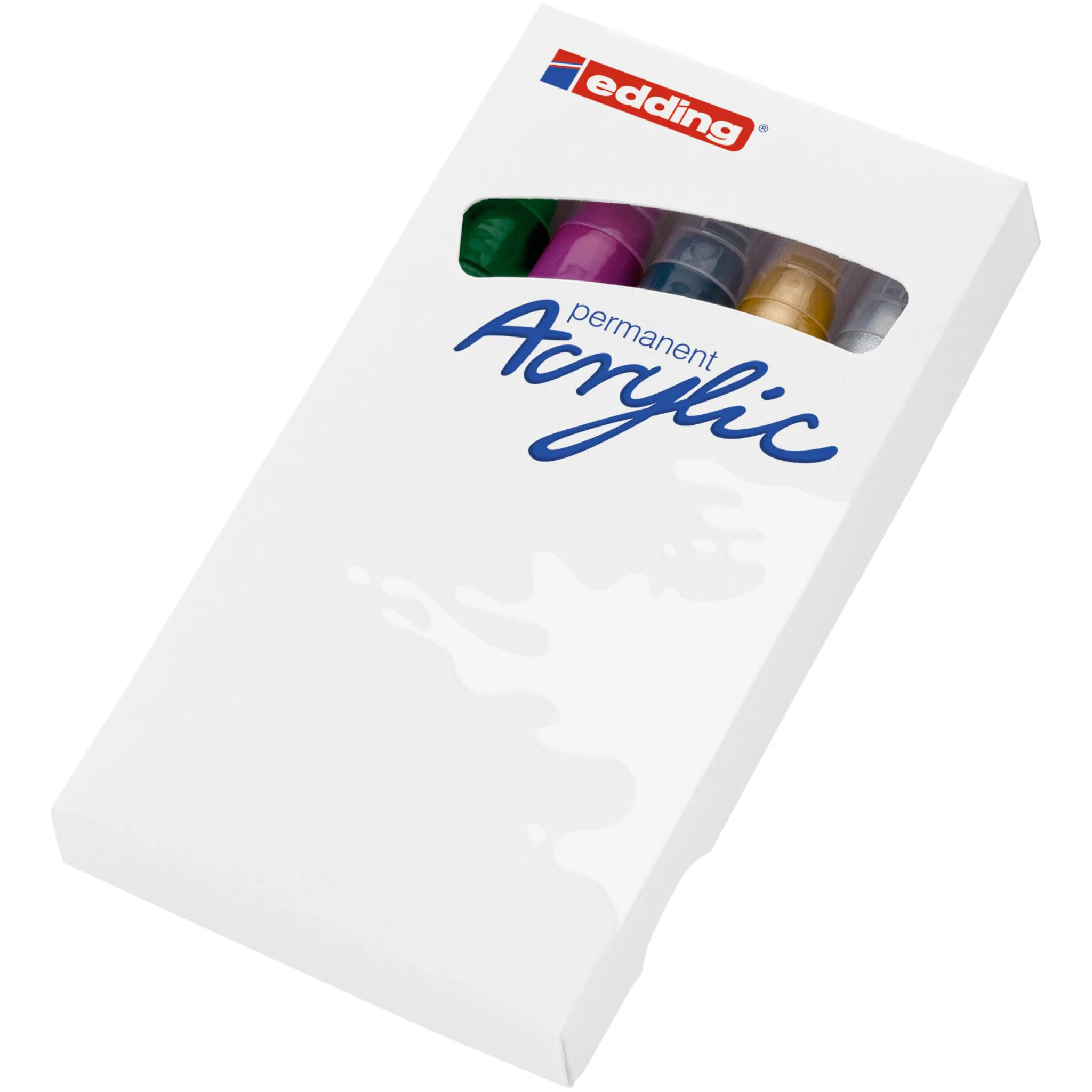 Acrylfarben, Permanent, Farbset, Nassfarben, Kunstfarbe