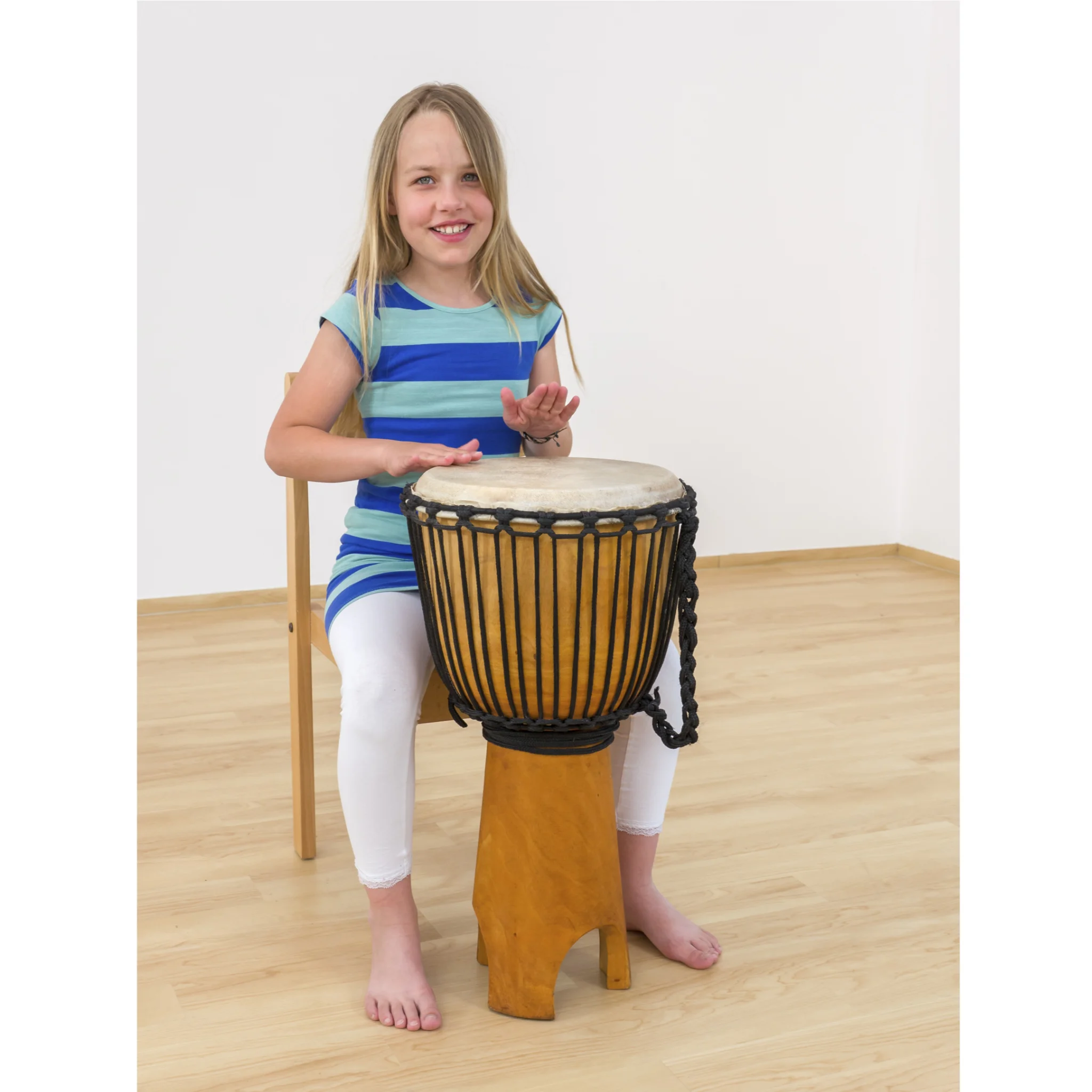 trommel, djembe, kind, strand, holz