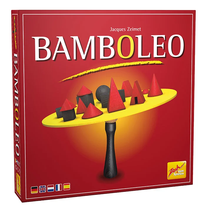 Bamboleo, Spiel, Kugel, Ständer, Holzspiel