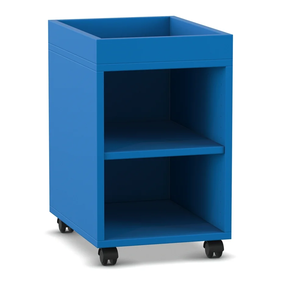 Rollcontainer, Schubladen_unten, offenes_regal, Eckregal, Hochschubladentisch