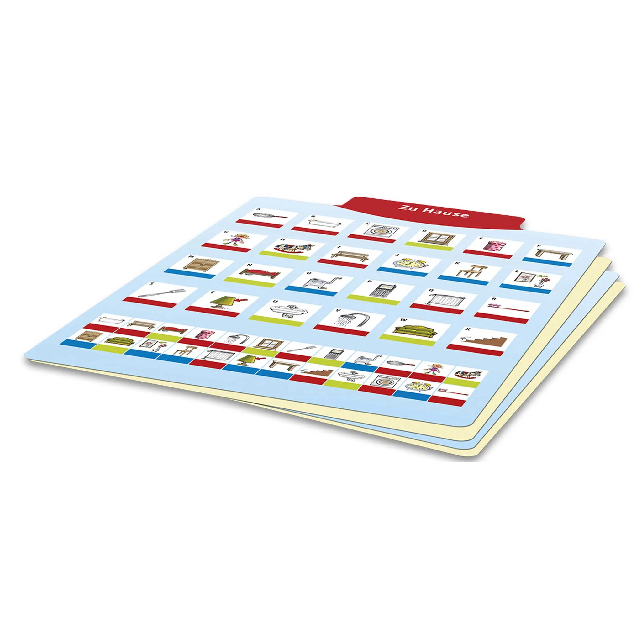 Bildung, Brettspiel, Gedächtnis, Karten, Mehrseitig