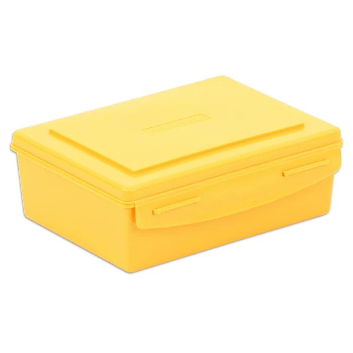 haltbar, kühlbox, aufbewahrungsbox, gelb, tragegriff