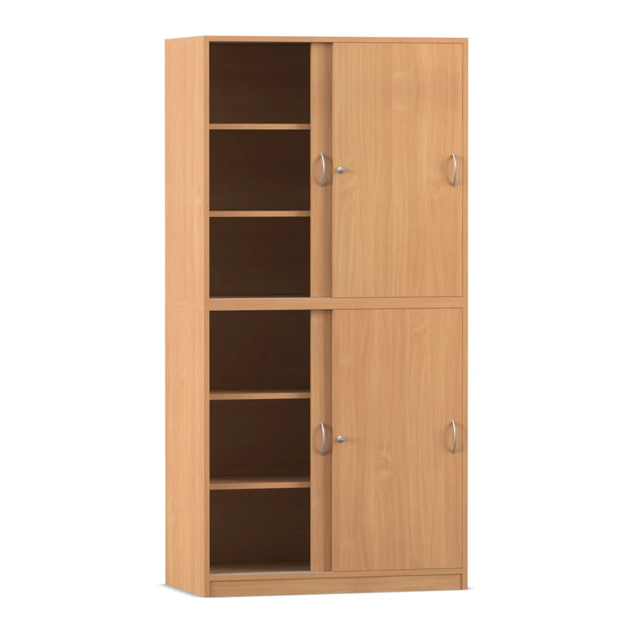 Schrank, Vitrine, Regal, Holz, Schranktüren