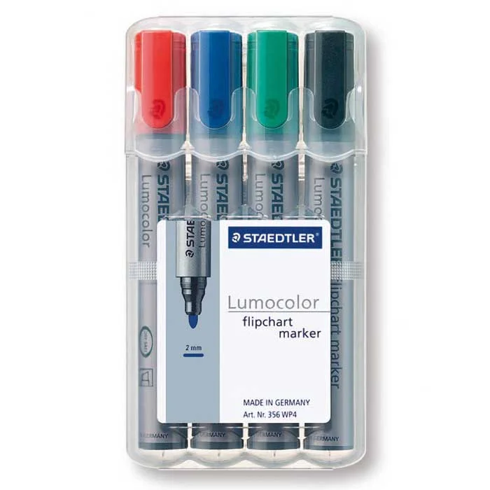 Marker, Flipchart, Lumo color, Staedtler, Marker set