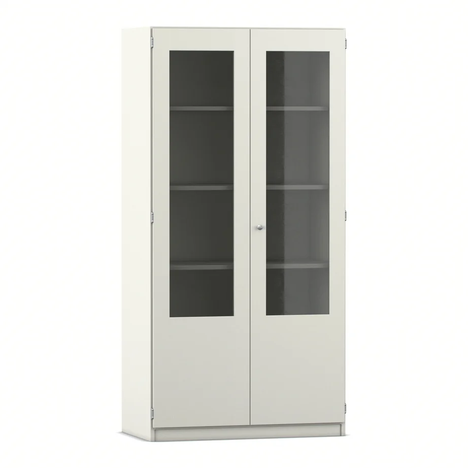 Vitrine, Glasvitrine, Schrank, Metall-glas, Glastür