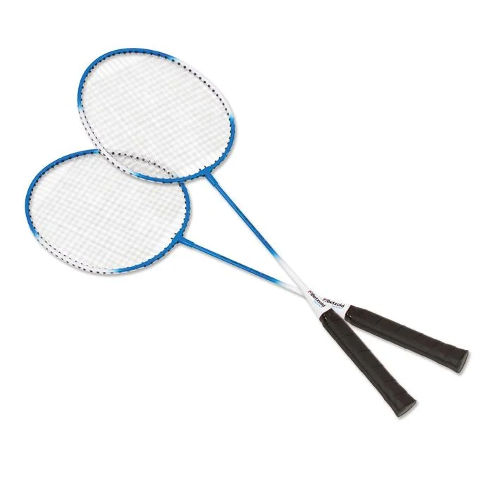 Schläger-Set, Badminton-Schläger, Federball-Schläger, Doppel-Schläger, Kunststoff-Griffe
