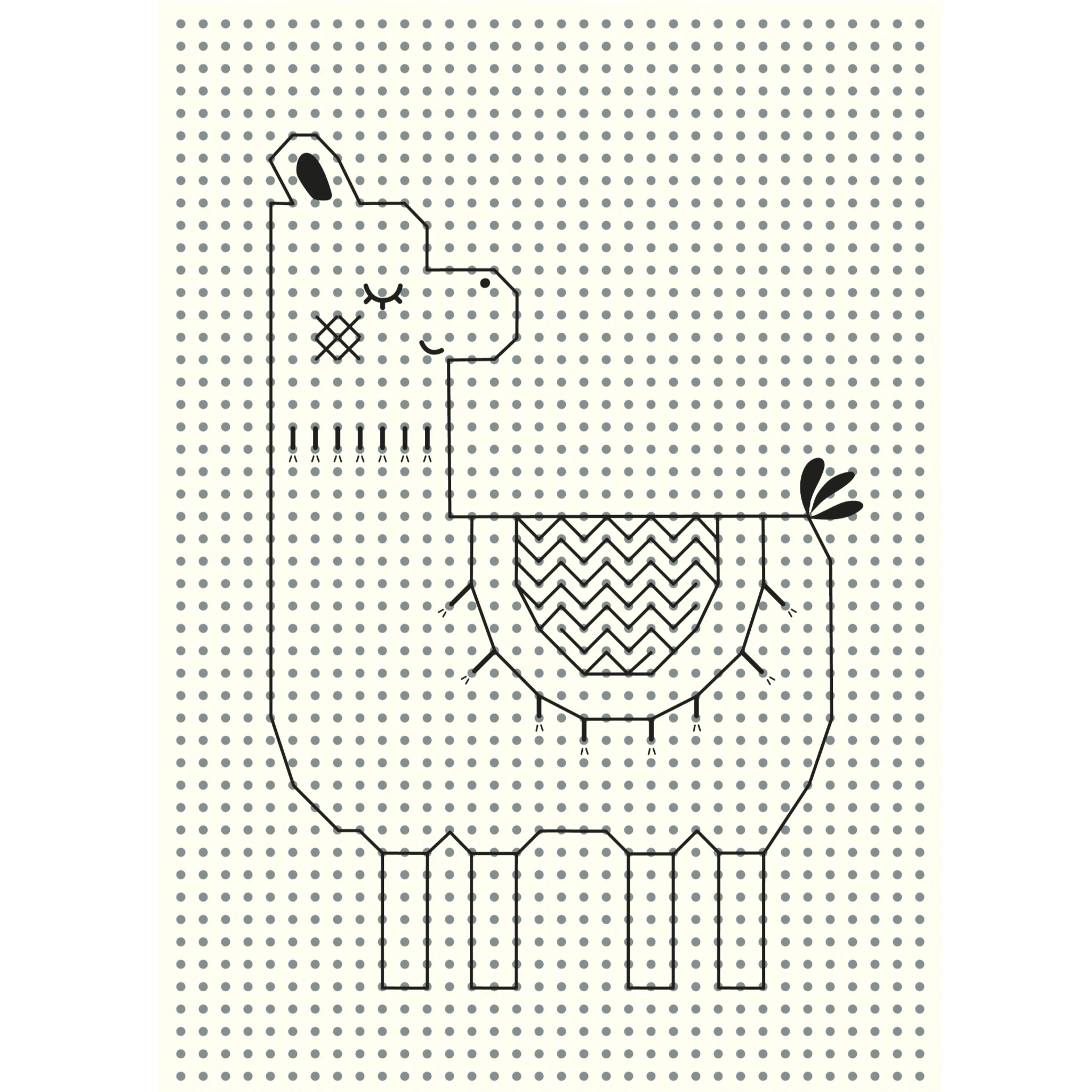 Pferd, Figur, Linie, Muster, Geometrisch