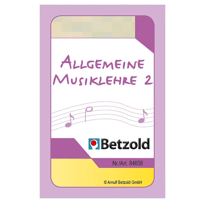 Allgemeine Musiklehre 2