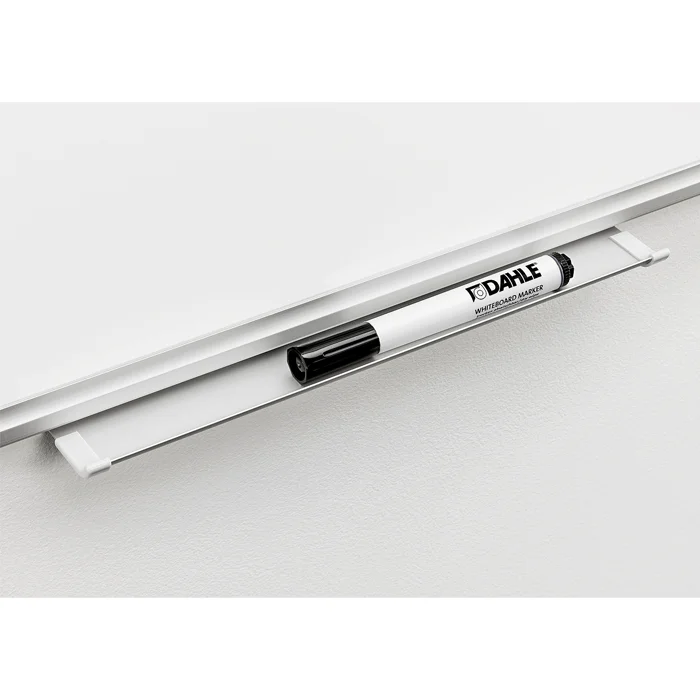 Whiteboard marker, Whiteboard marker, Marker rail, Magnetic holder, Dahle whiteboard marker