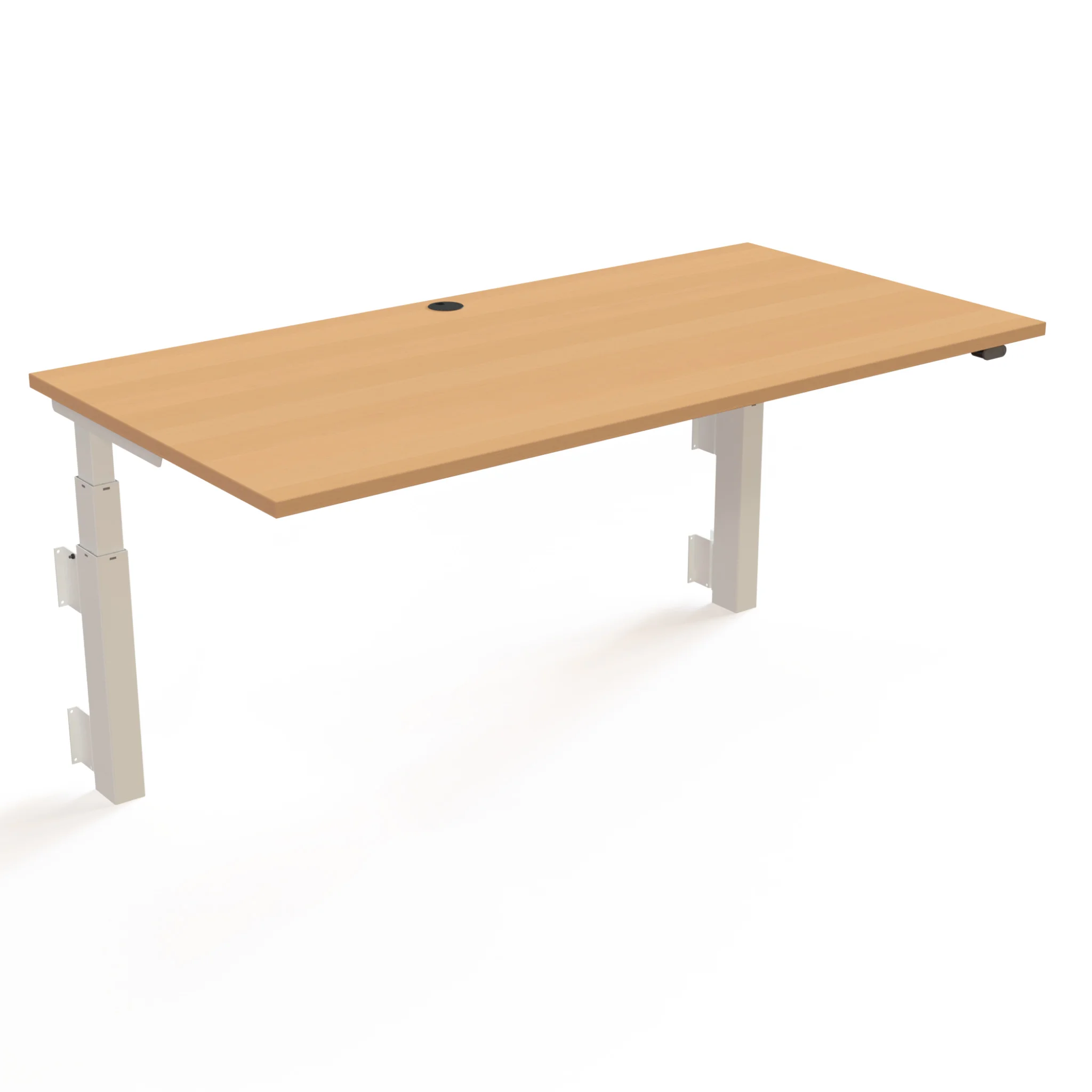 Schreibtisch, Tisch, Holzplatte, Bürotisch, Metallbeine