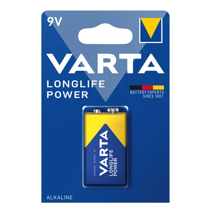 9V Batterie, AA Batterie, alkalisch, Langlebig, Stromversorgung