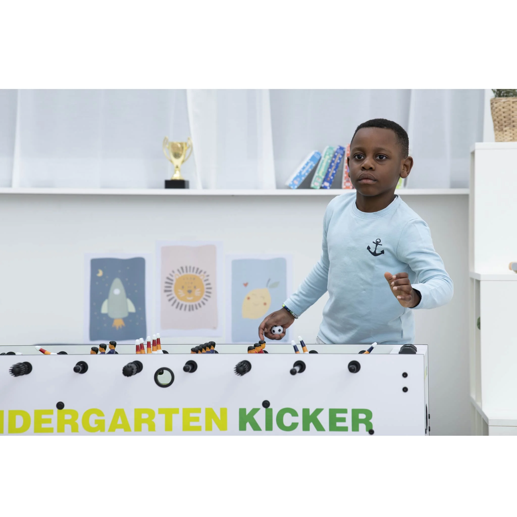 Kinderzimmer, Foosball-Tisch, Foosball, Kicker, Spielzeug