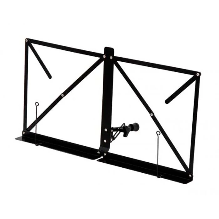 Notenhalter, Blattständer, Musikständer, Metallkonstruktion, Klammern