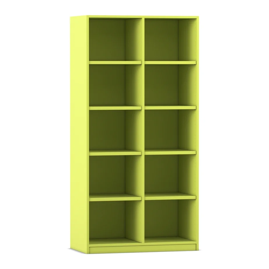 regal, schrank, regalwerk, furnitur, grün