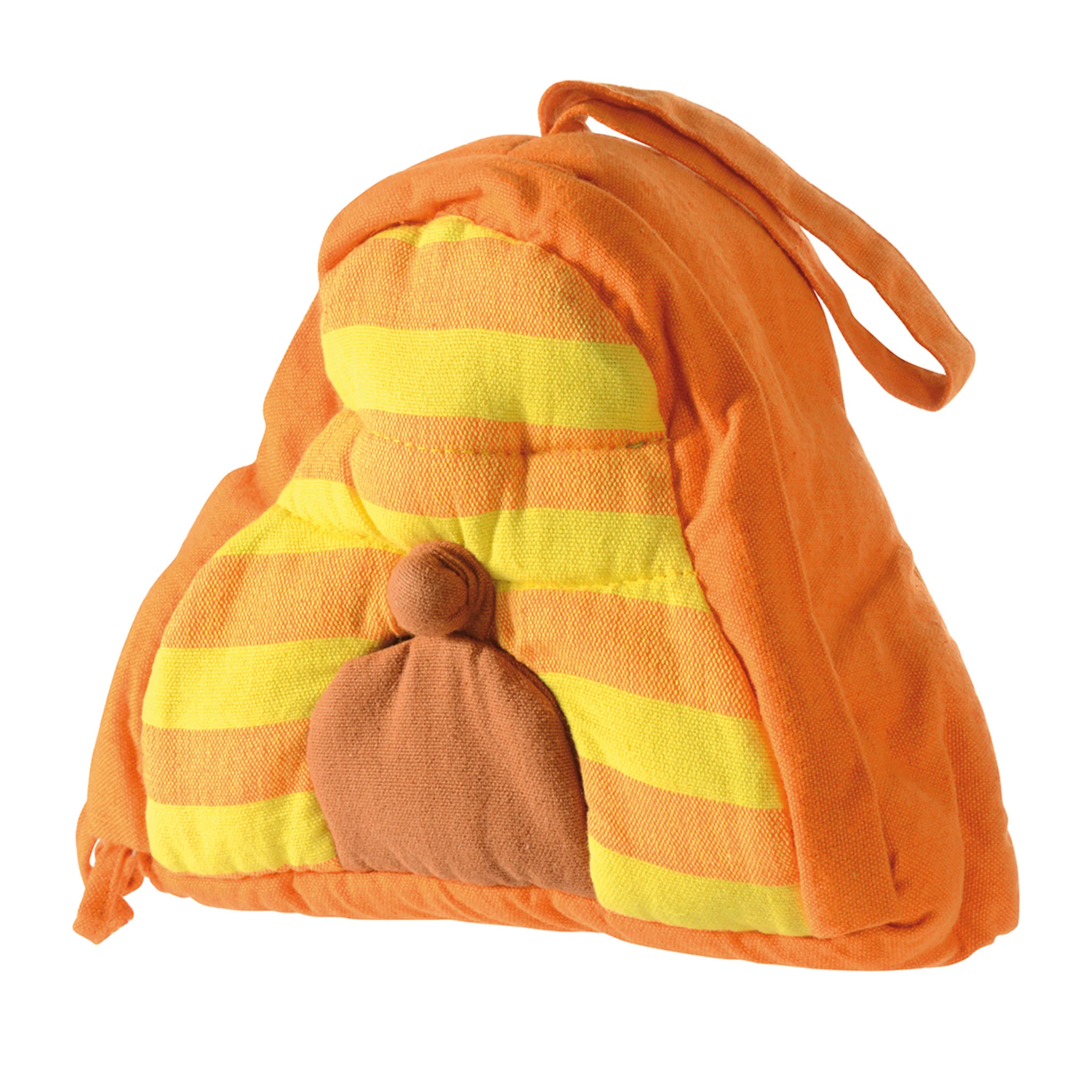 Kinderrucksack, Rucksack, Streifen, Orange, Gelb