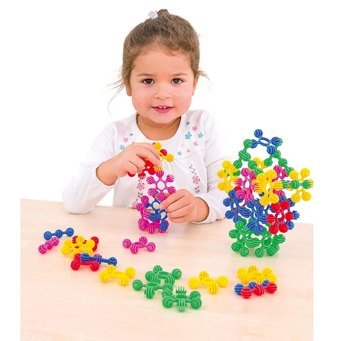 Kinderkonstruktionsspielzeug, Schnickschnack, Bausteine, Kette, Puzzle