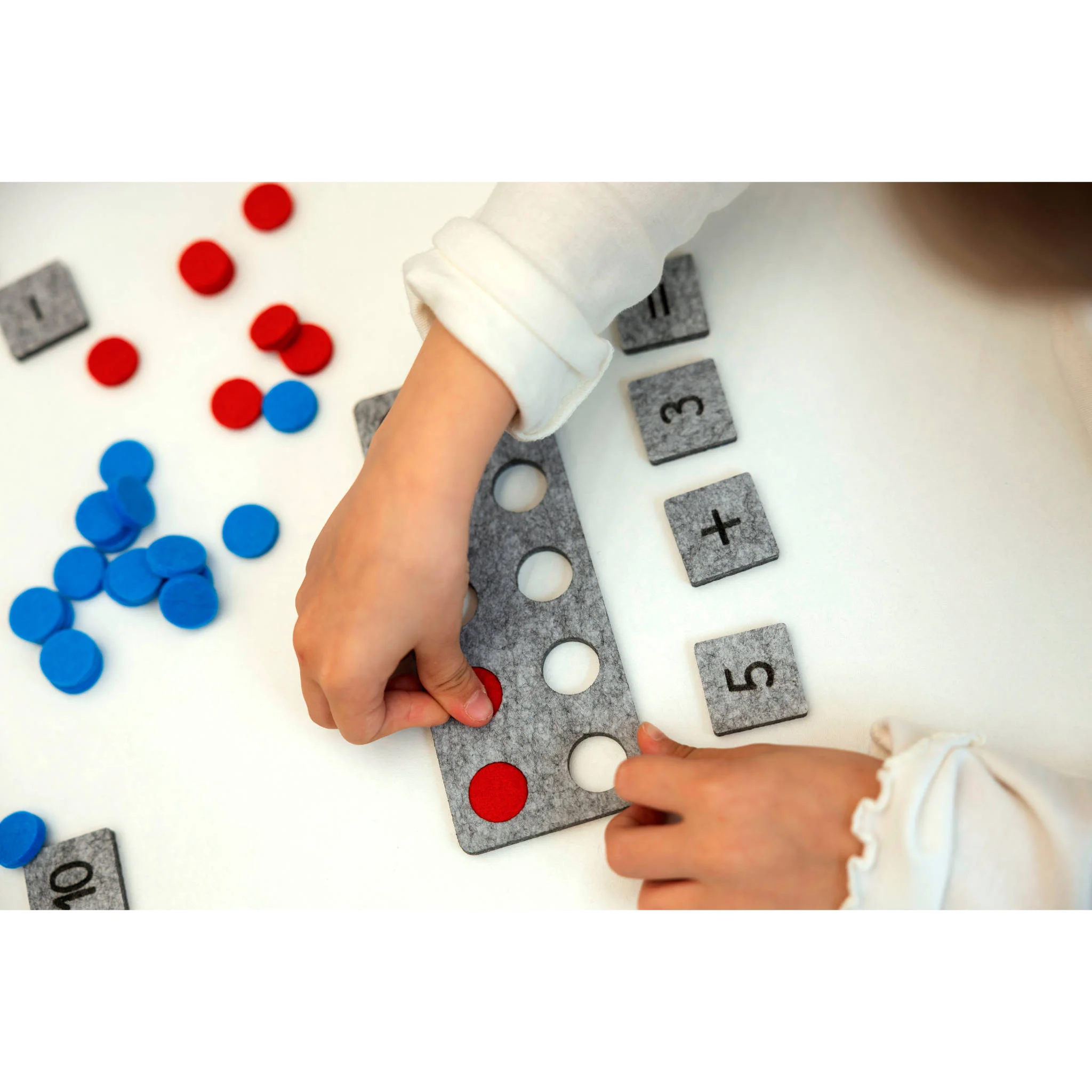 puzzle, montessori, numbertiles, handheld, learning game