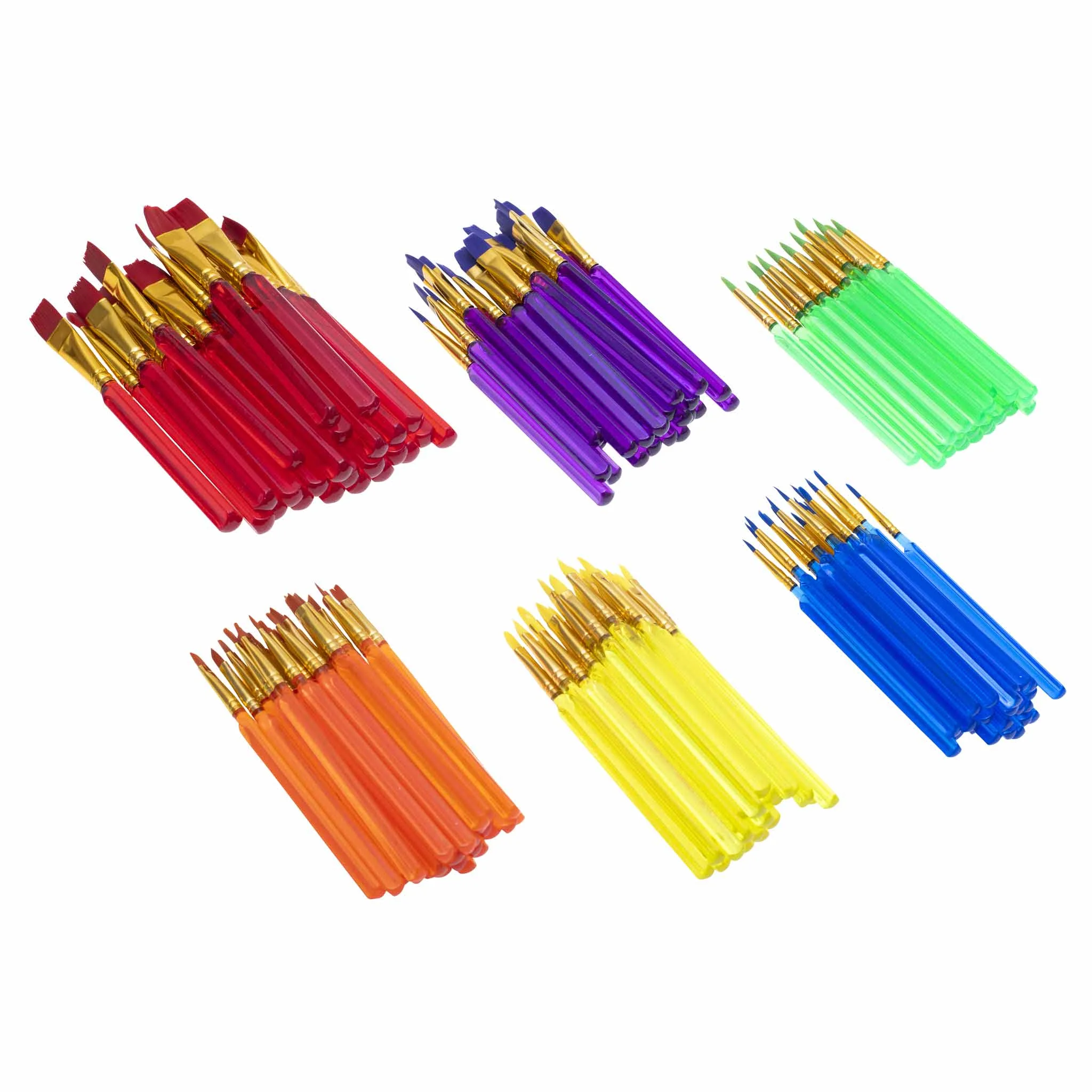 pinsel, malset, künstlerpinsel, farbset, fächerpinsel