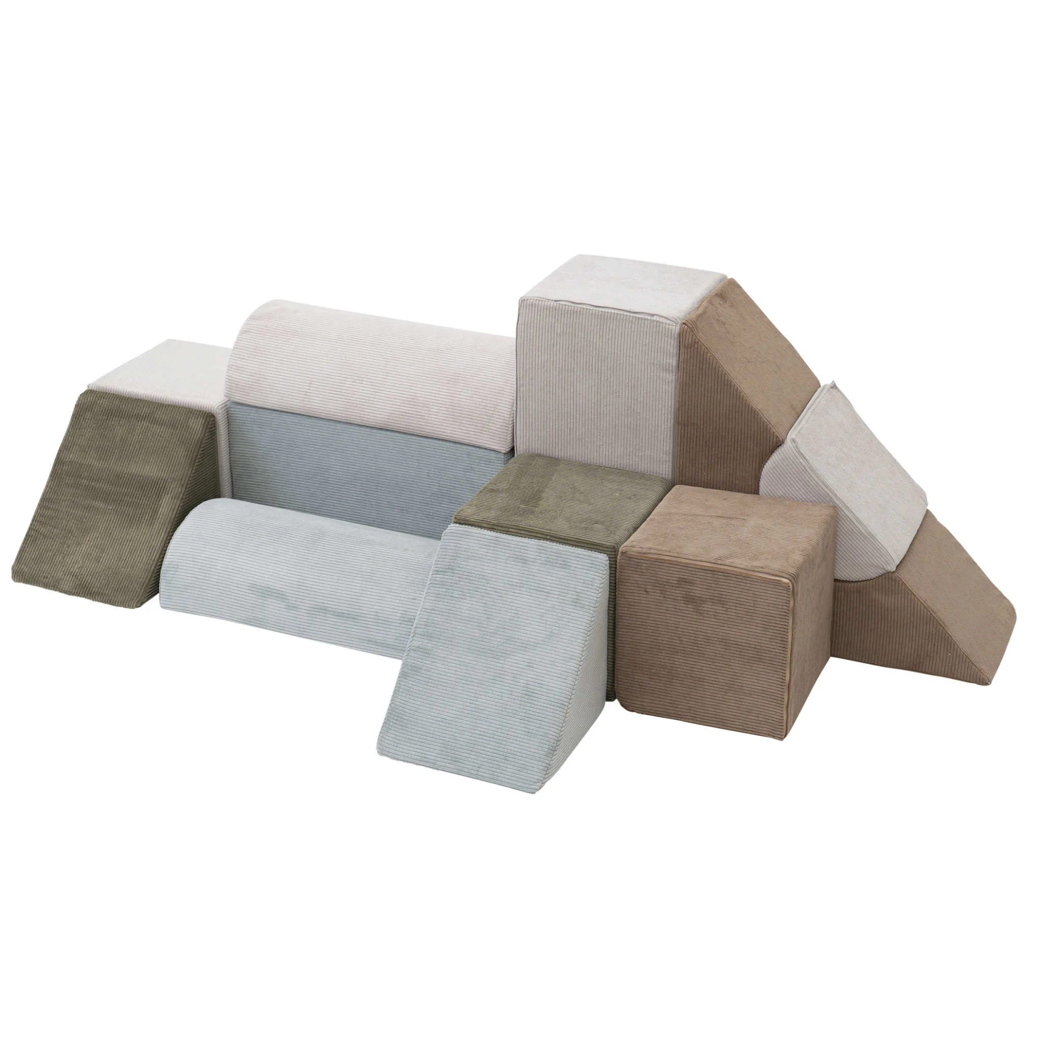 Kuschelkissen, Pyramidenkissen, Sofapölster, Kissenwürfel, Kissenpyramide