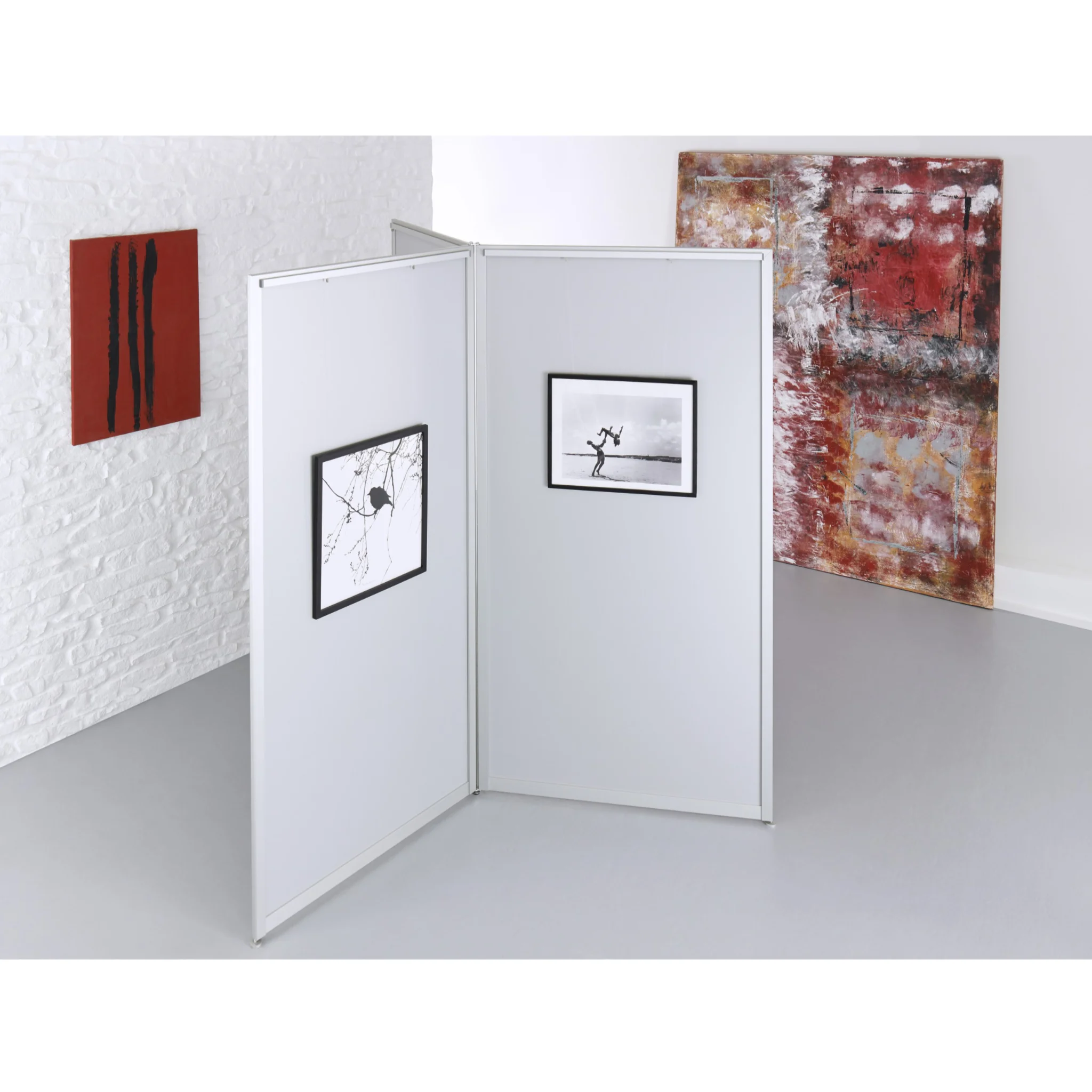 Bildschirmtrennwand, Display-Trennwand, Raumteiler, Trennwand, Trennpaneel