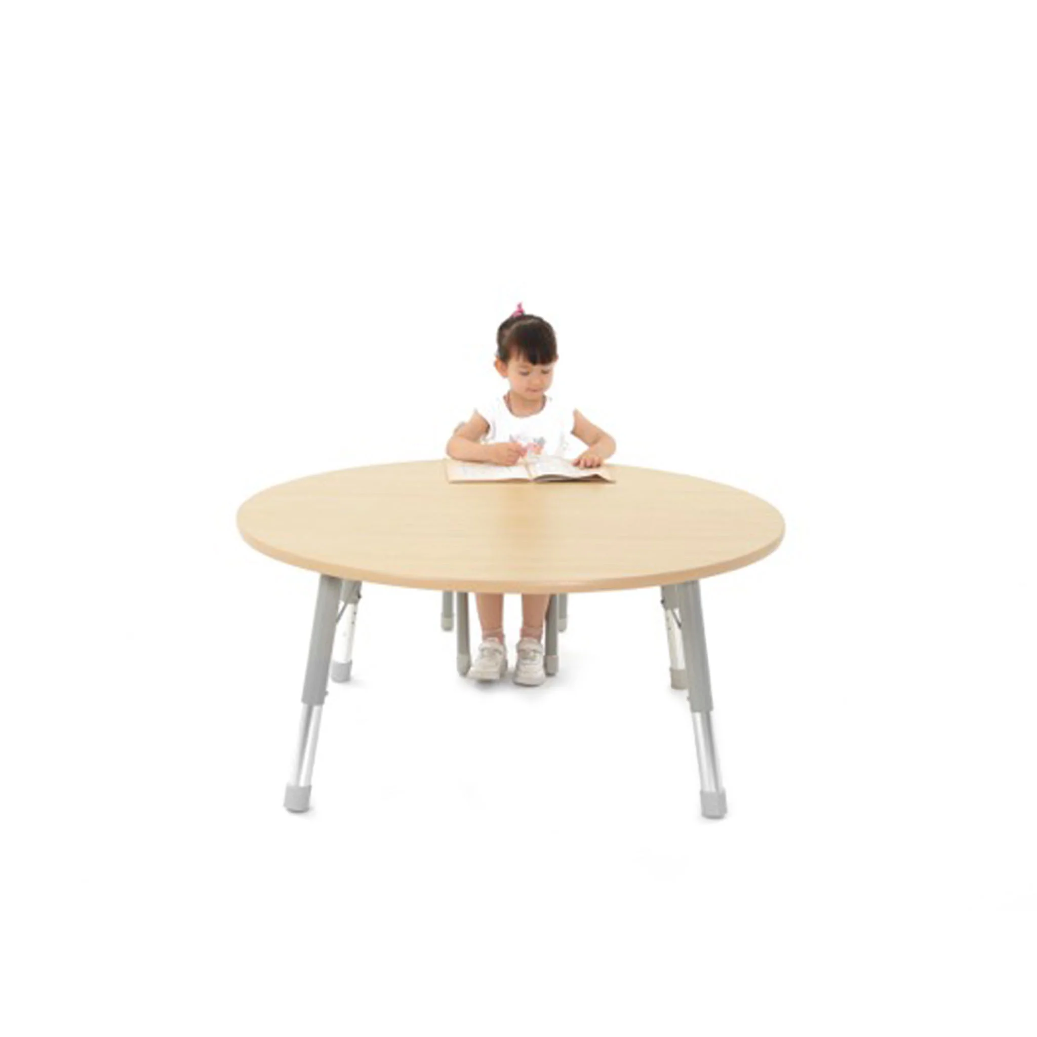 Kinder Tisch, Rundtisch, Holztisch, Klappbeine, Babystuhl eingerichtet?