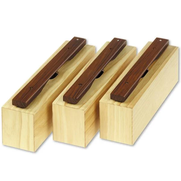 Klangbausteine-Set, mit 3 Bass-Klangbausteinen