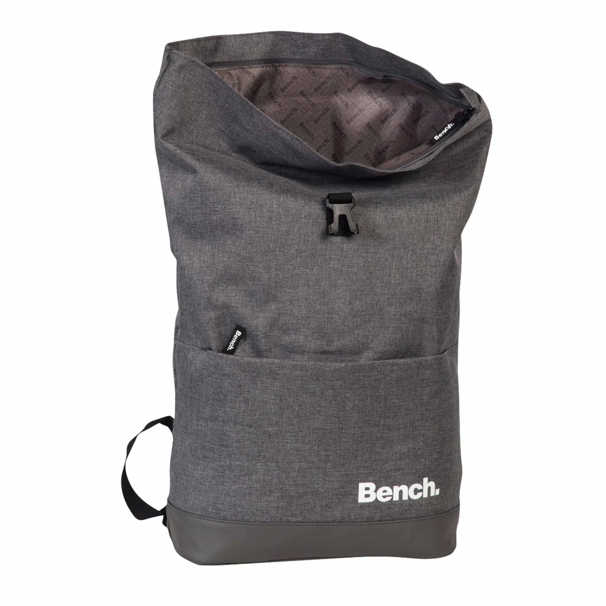 Rucksack, Backpack, Grau, Zughülle, Bench