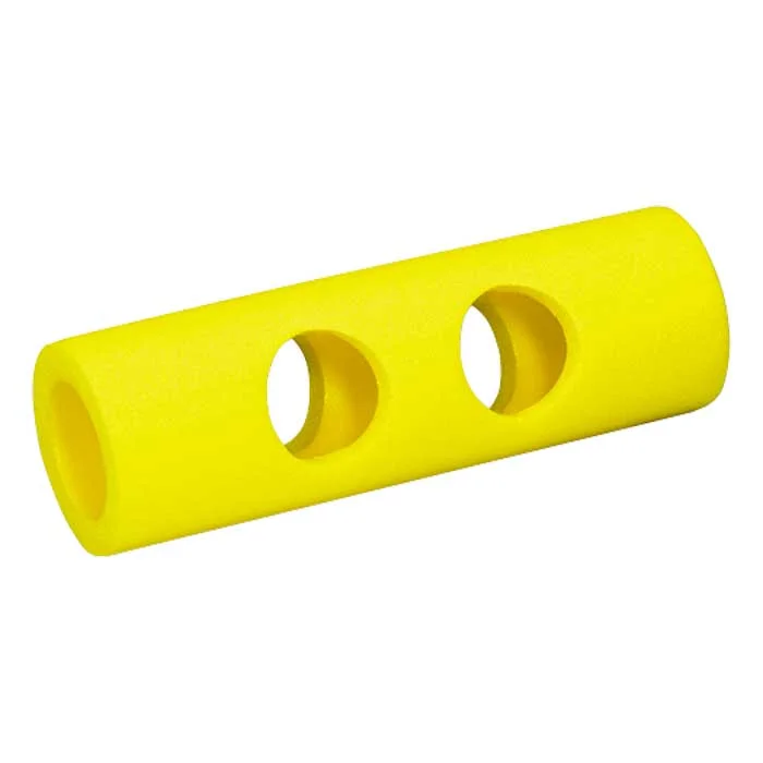 Schaumstoff, Gitterstabilisator, Gelb, Rohrform, Löcher