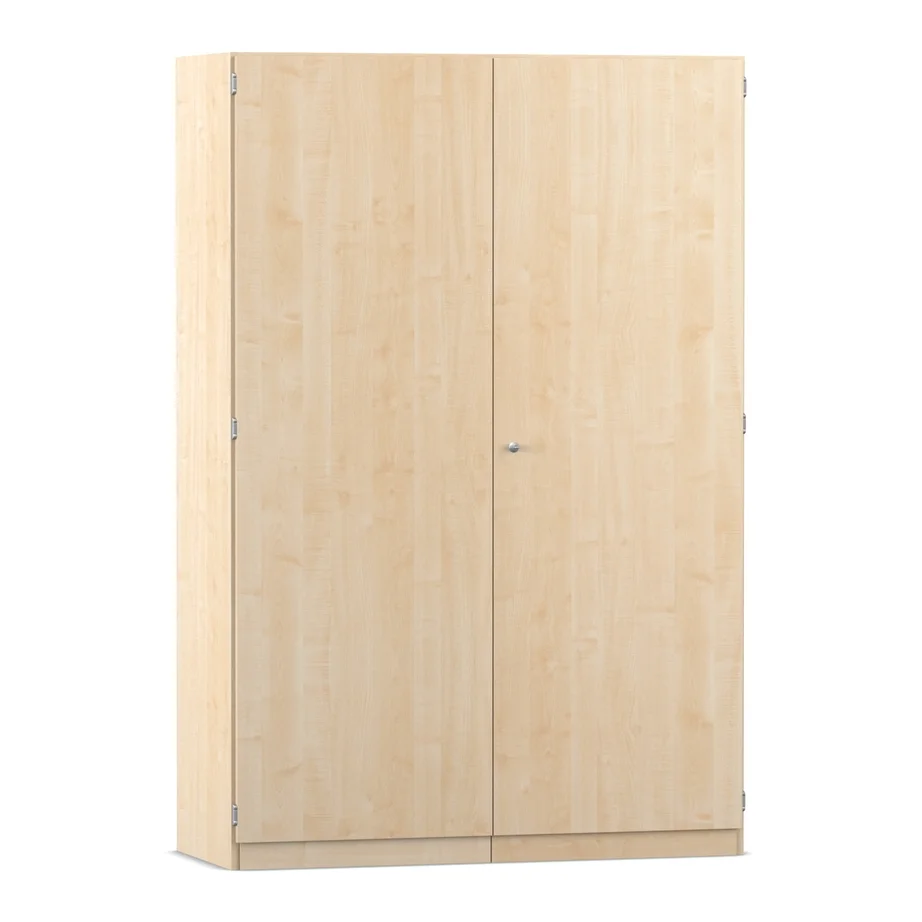 Kleiderschrank, Holzoptik, Zweiflügeltüren, Schrankoberfläche, Schrankboden