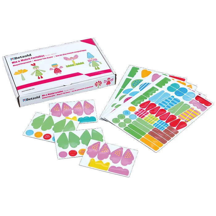 Mix-&-Match-Magnetlegespiele, Mix & Match Farfallas