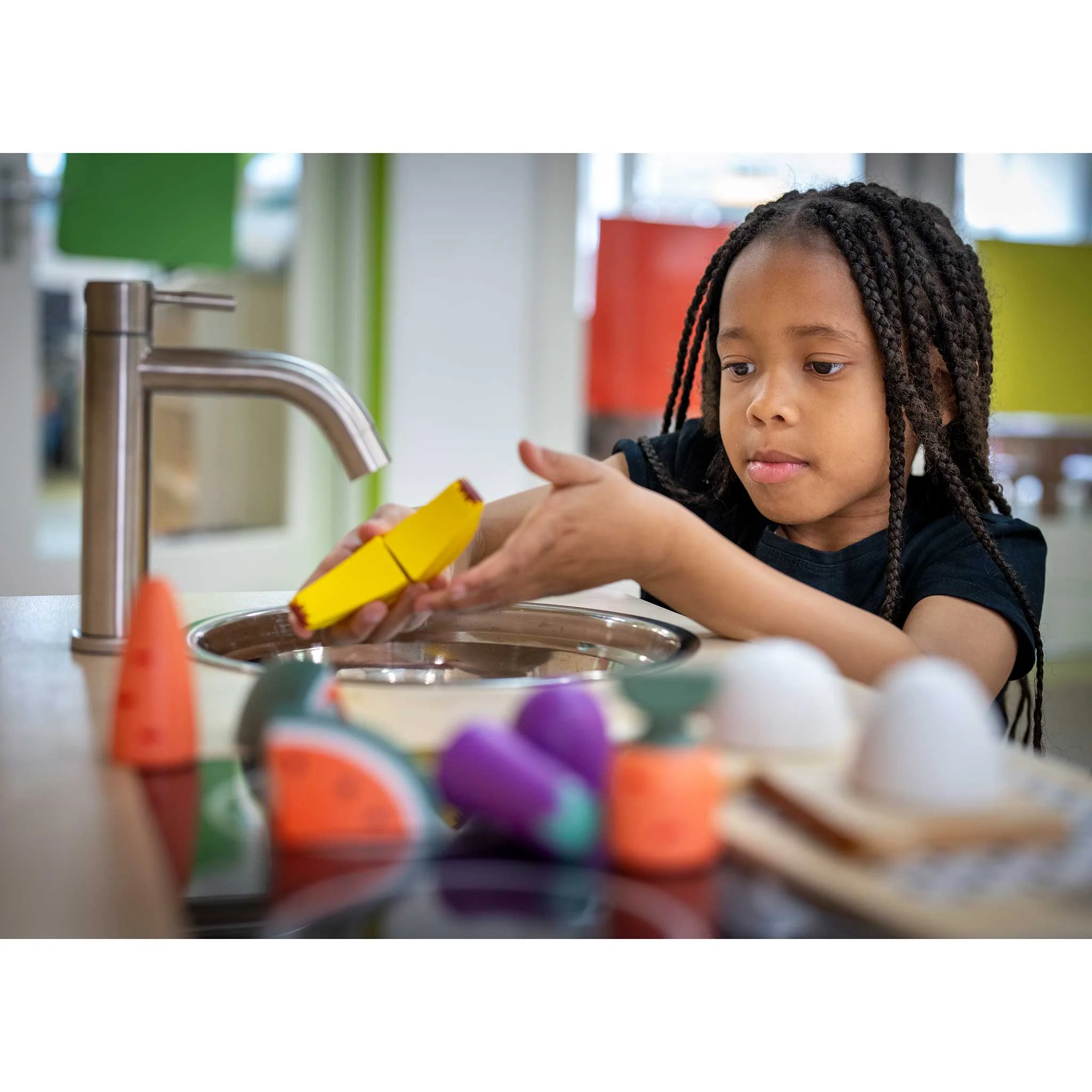 Kinder, Küche, Spielzeug, Kunst, Schwamm