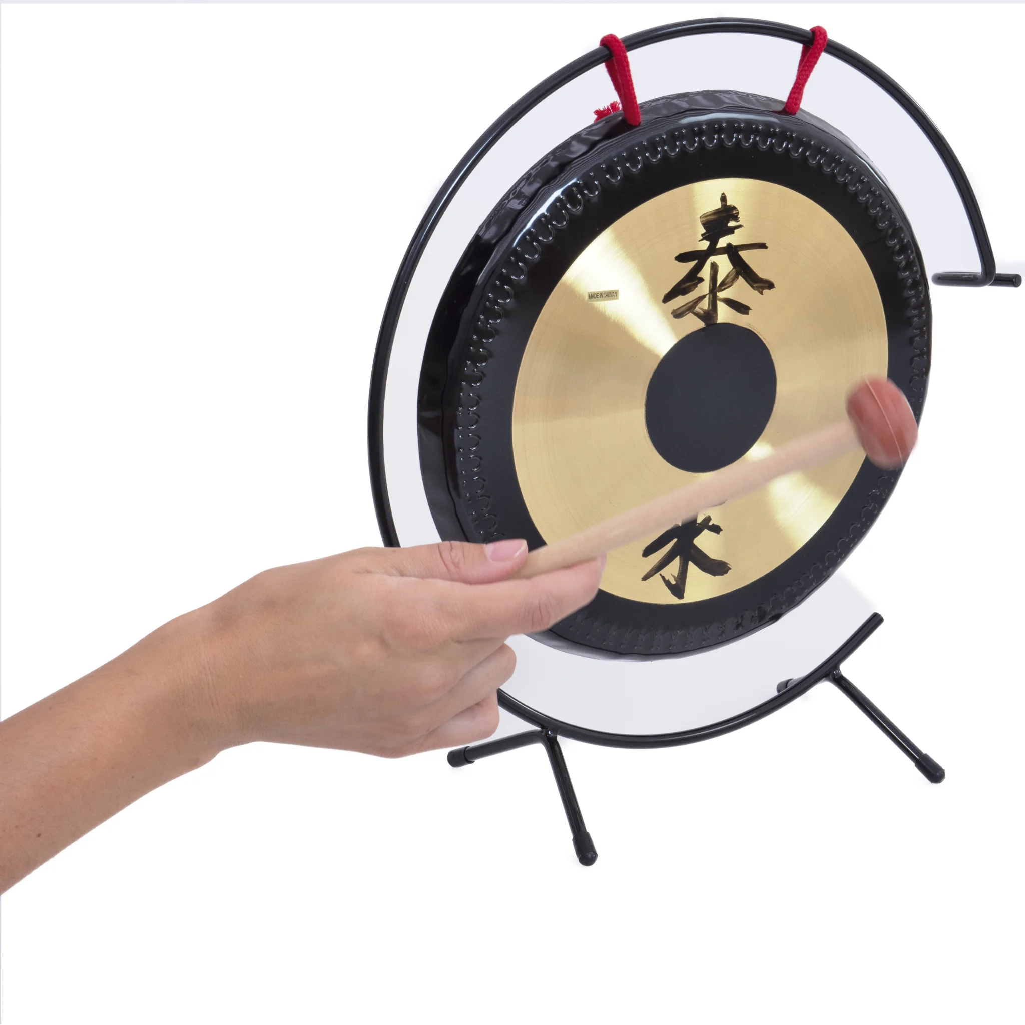 Gong, Gonghalter, Schlagglocke, Messinggong, Musikinstrument