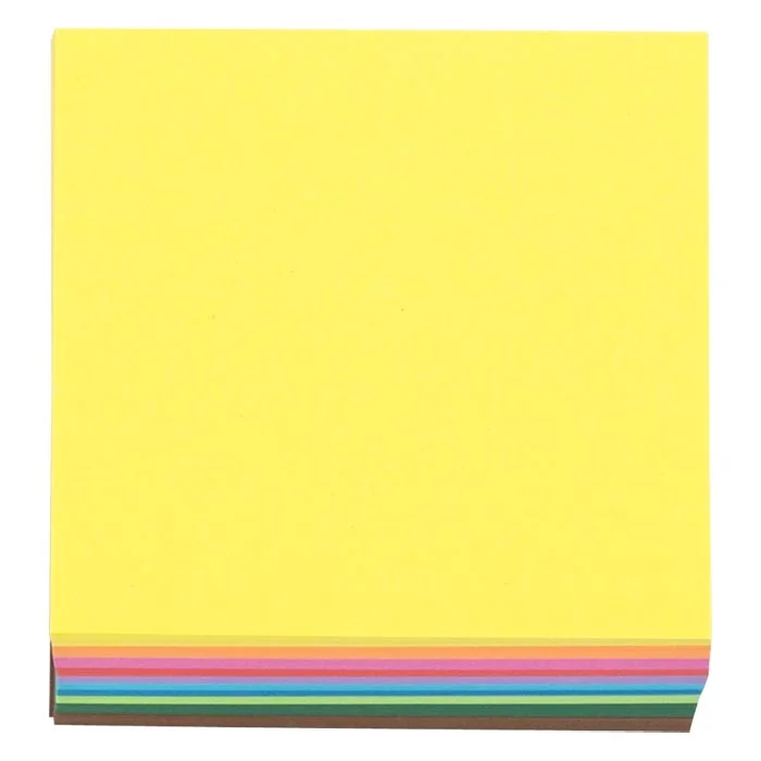 sticky notes, notizblock, papierstapel, post-it, gelb