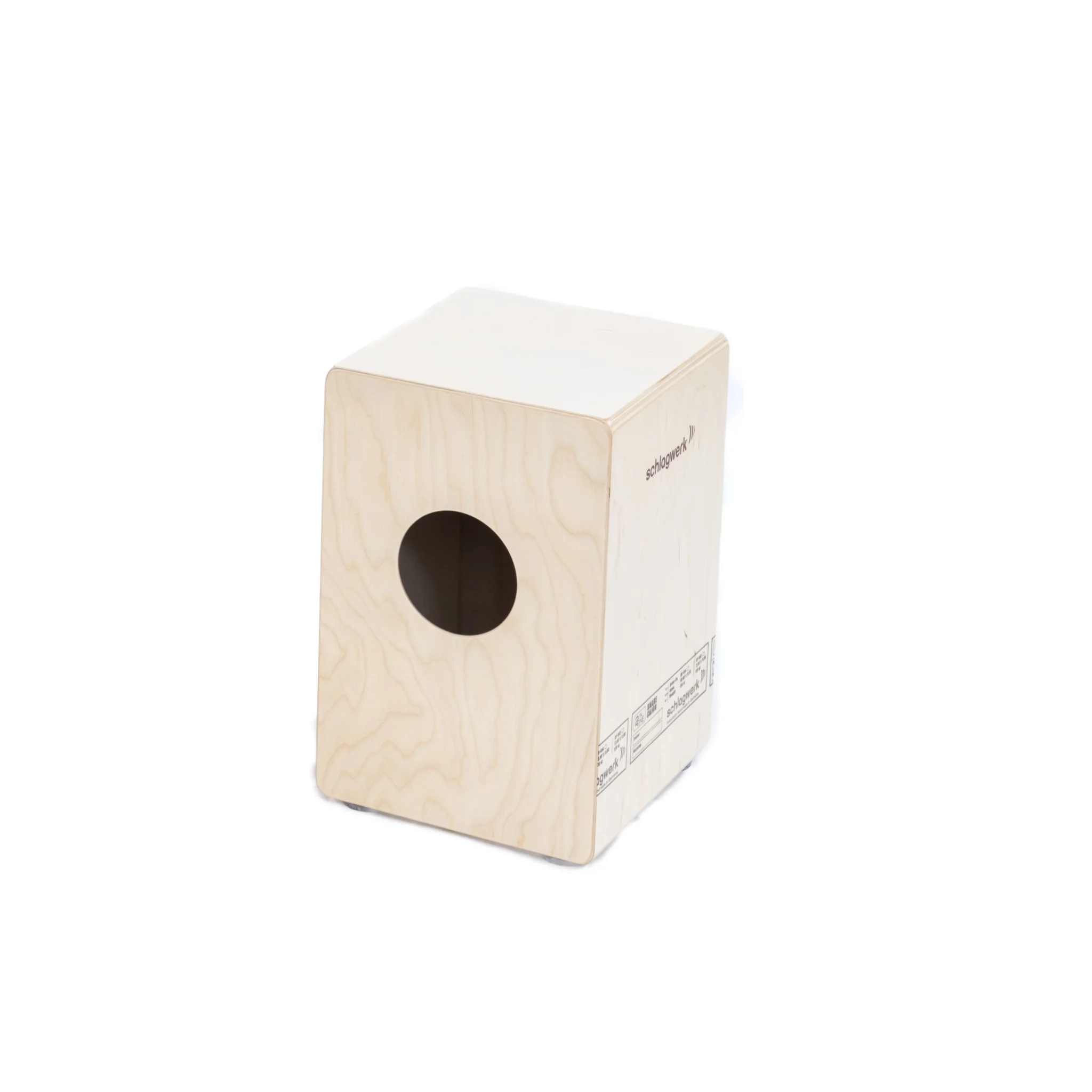 Plywood, Cajón, Madera natural, Apertura circular, Madera sin acabado