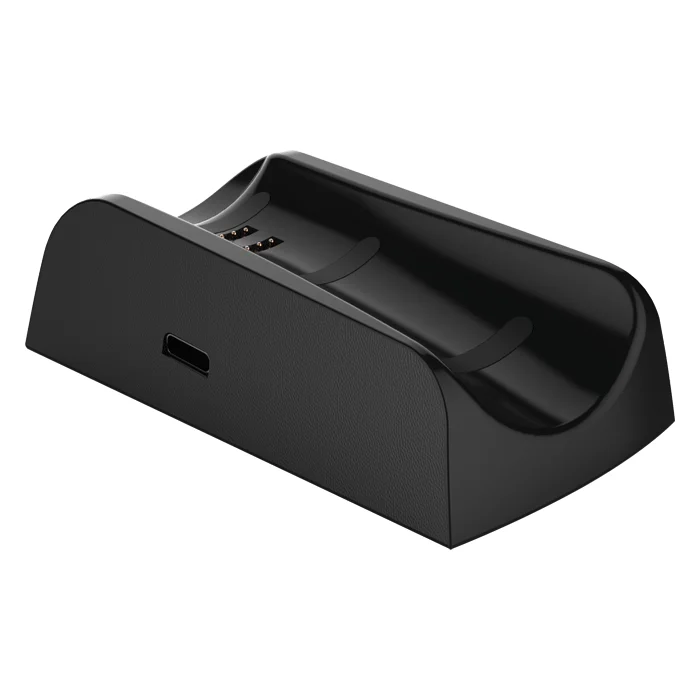 Ladegerät, Dock, USB-C, Induktive Ladestation, Schwarz