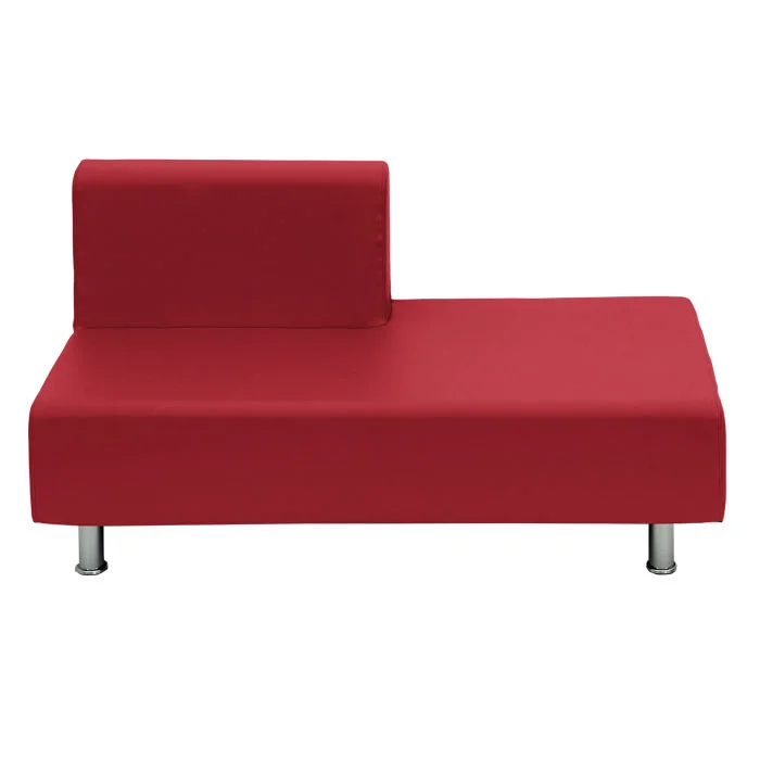 Sofa, Wohnsofa, Rot, Ledersessel, Glaenzendes Polsterung