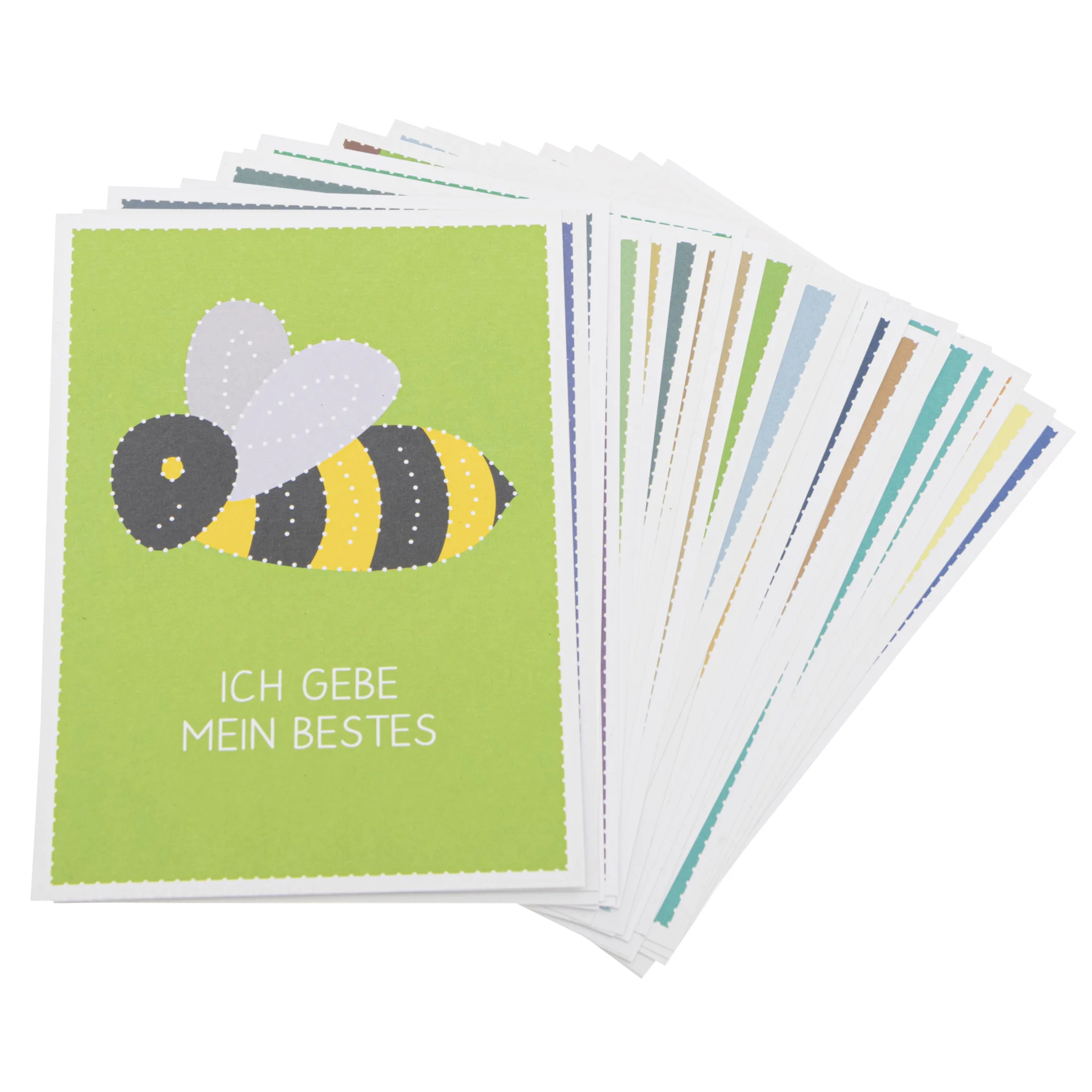 Postkarten, Grußkarte, Biene, Wandkarte, Grüße