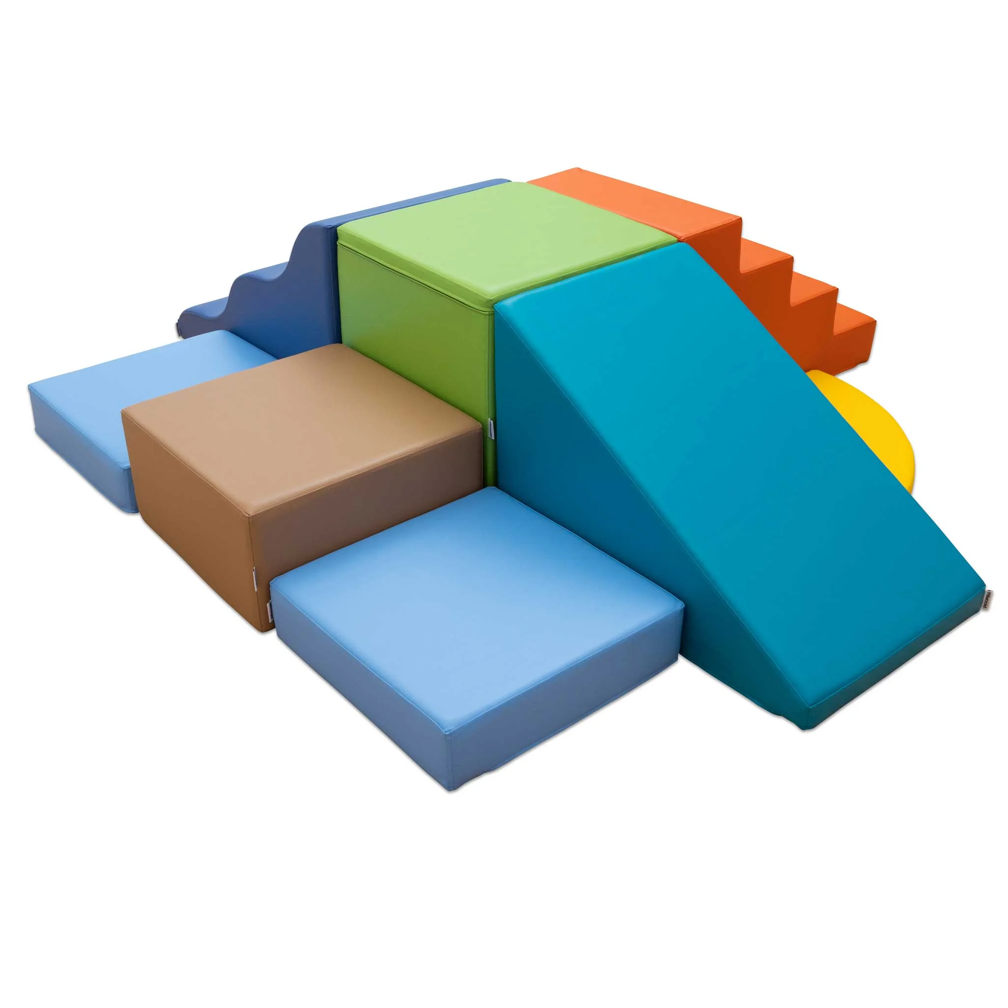 Schaumstoffblöcke, weiche Spielmatte, bunte Satz, modulare Treppe, Puzzle-Matte