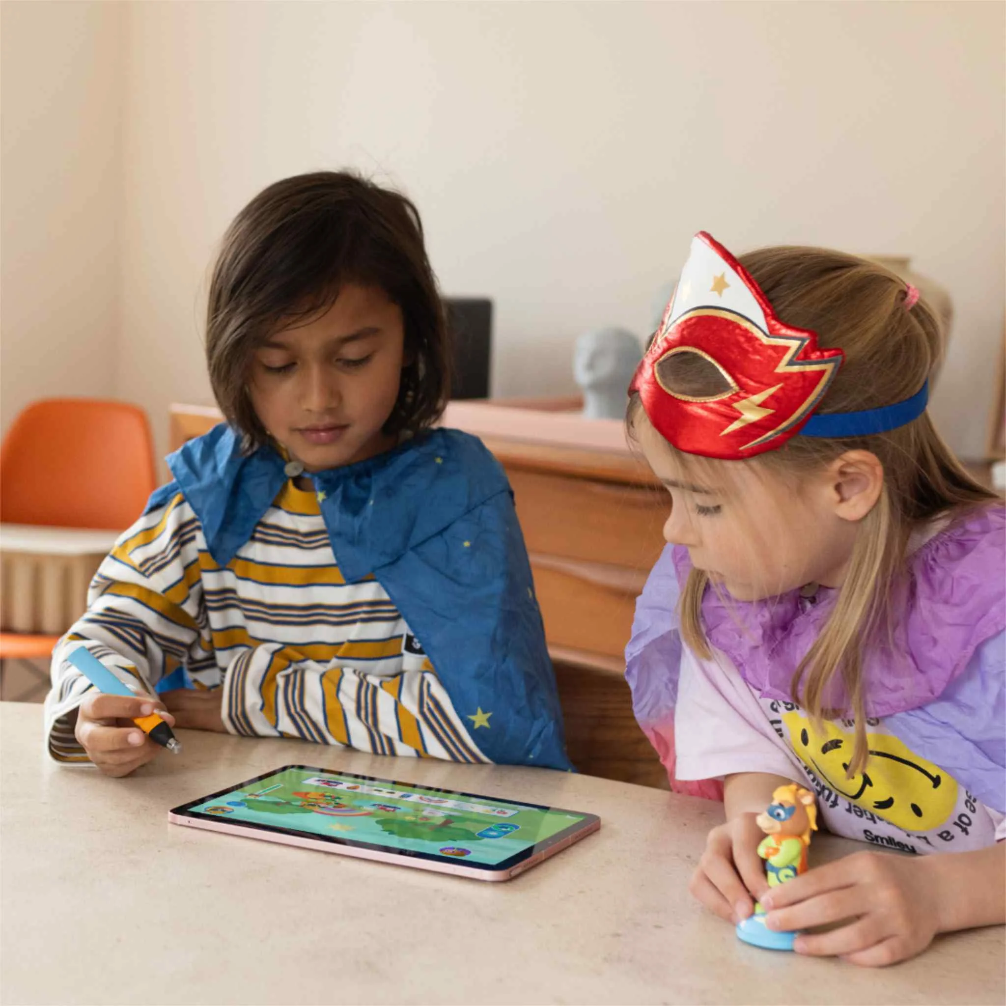 Kinder, Gaming-Tablet, Tablett, Spielzeug, Kostüm